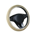 thumbnail image 1 of Great promotion! Car Steering Wheel Cover With Long-lasting PU Leather, Universal 15 Inch Fit For Car Truck SUV, Breathable Slip Auto Steering Wheel Covers For Men And Women, 1 of 5