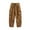 Brown, variant on Men's Cargo Pants Cargo Pants for Men Work Size 1 Mechanic M Apparel Boy Outdoor Work Men 4 Year Classic Carpenter plus Size Bag Ice Silk Retro Sports Casual Brown 4XL