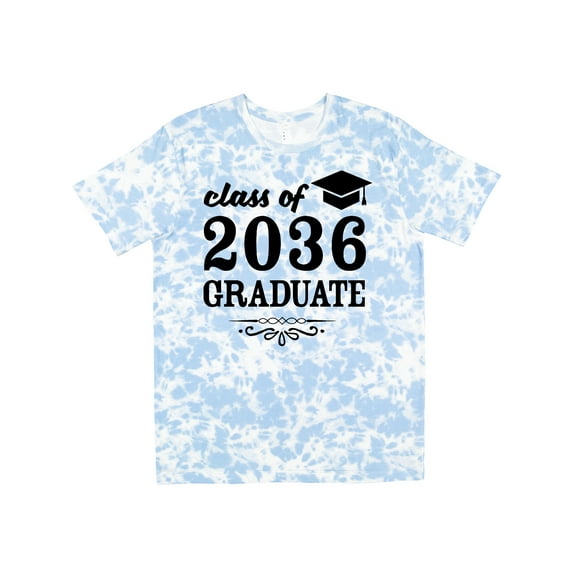 Inktastic Class of 2036 Graduate with Graduation Cap T-Shirt