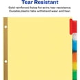 thumbnail image 4 of 8-Tab Binder Dividers, Insertable Multi-Color Big Tabs, 6 Sets, 4 of 10
