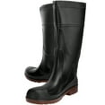 thumbnail image 2 of 1 Pair Rain Boots PVC Non-Slip Waterproof Safety Work Rain Shoes Footwear AccessoryBlack 41, 2 of 8