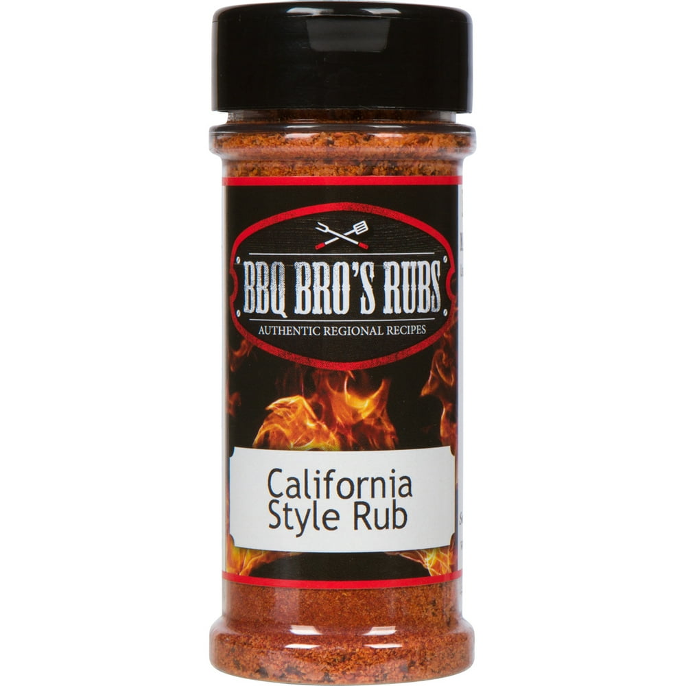 BBQ Bros Rubs "California Style" Retail Size