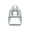 Grey, variant on Grey Large Capacity Transparent Pvc Backpack With Handle For Travel School Beach And Commuting
