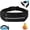 Black, variant on Anti-Theft Invisible Waist Bag, Hidden Storage for Safer Travel, Ultra-Slim Money Belt, Waterproof, Ultra-Light Fabric - Soft, Stretchy & Breathable (Orange)