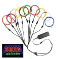 thumbnail image 4 of Cable divisor de conectores de 1 a 2/3/4/5/6/7/8/9/10 vías para accesorios de luz de neón con cable EL, 4 of 5