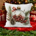 thumbnail image 5 of Christmas Pillow Cover Holiday Decoration Sofa Decoration Linen Pillow Home Sofa Holiday Decoration Pillow Cover, 5 of 6