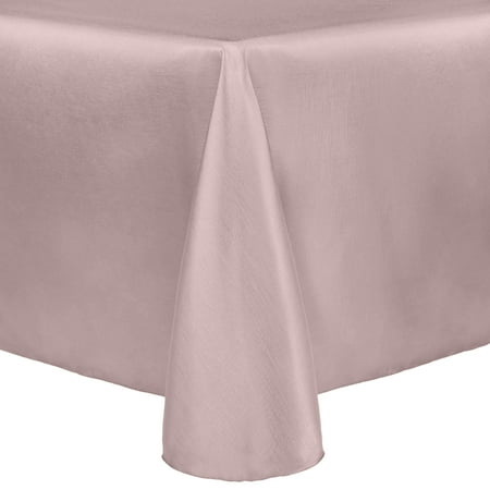 

Ultimate Textile Reversible Shantung Satin - Majestic 108 x 108-Inch Square Tablecloth