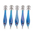 thumbnail image 2 of Squid Hook,5PCS Simulation Squid Hard Hard Fishing Bait Hooks Simulation Squid Hook Built for Precision, 2 of 7