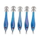 thumbnail image 1 of DEWIN 5PCS Simulación Calamar Duro Cebo Falso Anzuelos Calamar Artificial Doble Anzuelo Jig Equipo de Pesca(Azul), 1 of 5