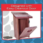 Pennington Red Cedar Bluebird Wild Bird House, 1 Pack