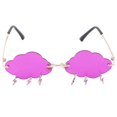 thumbnail image 1 of 1 Pair Party Cloud Glasses Sunglasses Stylish Glasses for Women, 1 of 3