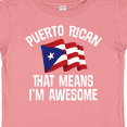 thumbnail image 4 of Inktastic Puerto Rican Awesome Boys or Girls Baby T-Shirt, 4 of 5