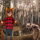 thumbnail image 2 of Disfraz de Hombre Lobo - Disfraz de Halloween - Disfraces de Hombres Lobos T2, 2 of 6