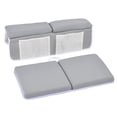 thumbnail image 2 of Kearding Juego de arrodilladores con almohadilla para reposar el codo, alfombrilla gruesa para arrodillarse en la bañera para soporte para el brazo de la Juegos de accesorios de baño Kearding HA001081-00, 2 of 8