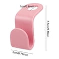 thumbnail image 2 of 10 Uds. Gancho de conexión para colgar colgador de ropa ganchos de hebilla de conexión (rosa), 2 of 2