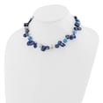 thumbnail image 5 of Auriga Fine Jewelry 925 Sterling Silver Agate w/Shell, Lapis and Sodalite w/2in ext. Necklace for Women 18", 5 of 6