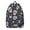 Skull and Flower, variant on Butterfly and Sun Gothic Pattern Backpack for School, Cute School Bag with Adjustable Shoulder Straps and Padded Back, 15.7"x11.8"x5.5"