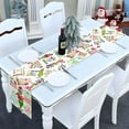 thumbnail image 4 of Merry Christmas Table Runner Welcome to Whoville Xmas Winter Holiday Party Decorations Dining Room Home Kitchen Island Table Decor, 4 of 6