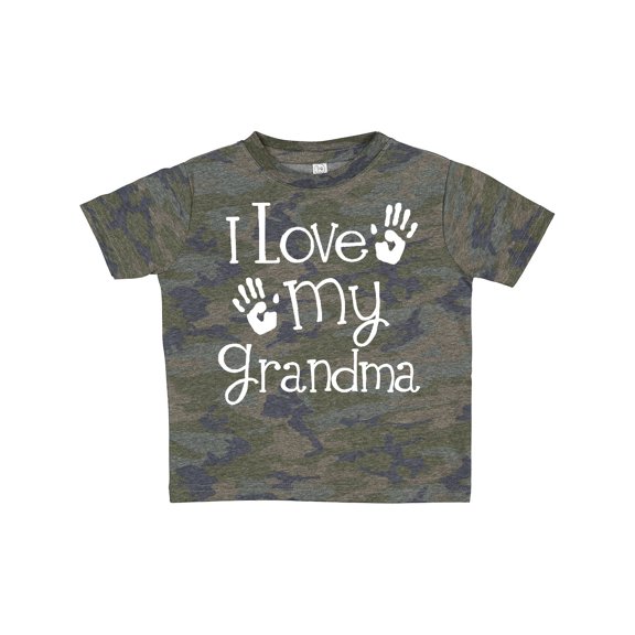 Inktastic I Love My Grandma Grandchild Gift Toddler Boy or Toddler Girl T-Shirt
