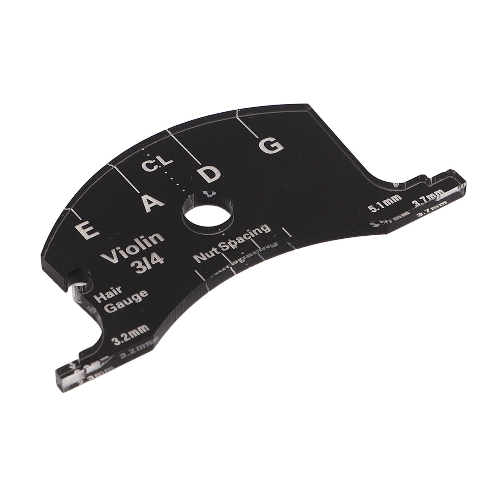 Violin Bridge Reference Tool, Simple To Use Violin Bridge Template Wide