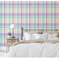 thumbnail image 5 of S4Sassy Check Print Wallpaper - Pink Wall Covering, 25" X 120" Self-Adhesive Textured Vinyl Walls Paper, Decorative Wallwrap, Easy Diy Walls Covering For Bedroom, Living Room, Living Space, 5 of 9