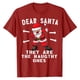 thumbnail image 4 of Disfraz divertido de Papá Noel, camiseta de Navidad, ropa de Navidad a juego para la familia, regalos, 4 of 5