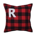 thumbnail image 1 of Pillow Perfect 628295 17 Po Plaid en Bison R Coussin - Noir, 1 of 1