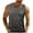 Dark Gray, variant on Horkkom Gym Tank Tops for Men Summer Workout Crew Neck Sleeveless Shirts with Pocket Color Block Tank Tops, Gifts for Men L