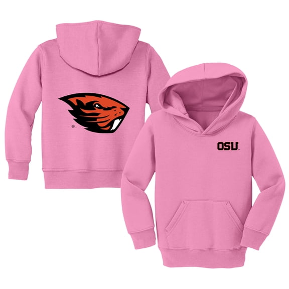 Toddler Chad & Jake Pink Oregon State Beavers Pullover Hoodie