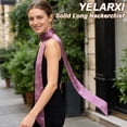 thumbnail image 4 of Uxcell Solid Long Neckerchief, Stylish Ribbon Skinny Pure Neck Scarf Silk Necktie Ribbon Women Headband Tie 40" & 2Pcs & Bright Green - Fit For(Handbag/Wrap/Hair Scarves/Belt Decor, 4 of 7