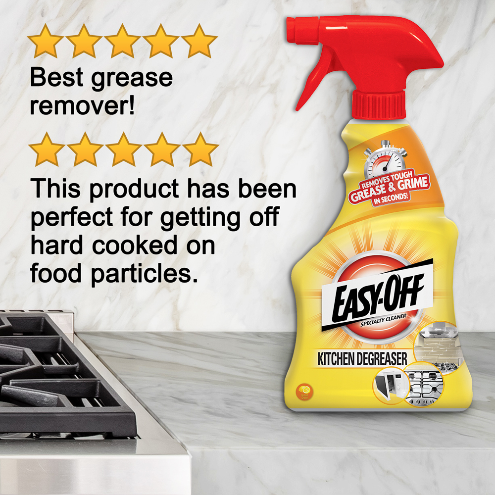 Easy Off Specialty Kitchen Degreaser Cleaner 16oz Walmartcom