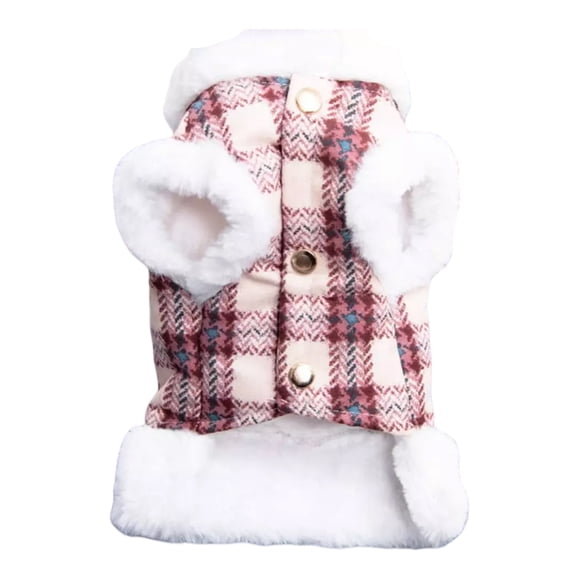 Chaleco elegante Billuyoard para perros pequeños y gatos rosa