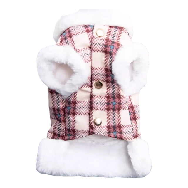 Chaleco elegante Billuyoard para perros pequeños y gatos rosa