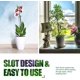 thumbnail image 2 of Estacas de jardín reutilizables para plantas de un solo tallo, soportes de flores de metal resistentes con un toque de naturaleza, diseñados para resistir la intemperie y durar mucho tiempo (6 piezas), 2 of 8