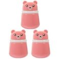 thumbnail image 1 of 3pcs Body Powder Cases Powder Puff and Container Bear Shaped Powder Box Powder Puff Box, 1 of 8