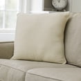 thumbnail image 2 of Creative Products Chevron Natural 21 x 21 Woven Pillow, 2 of 3