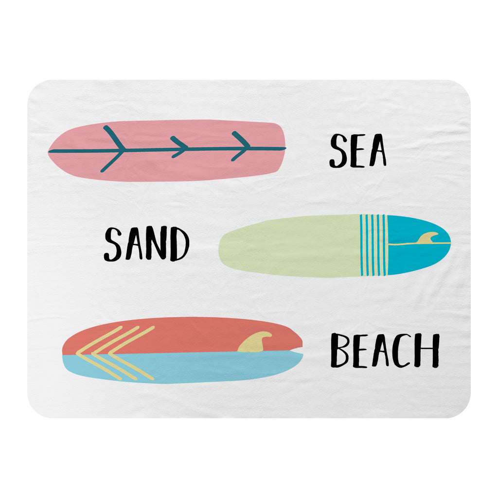 Sea, Sand, Surf, Beach (Blanket)