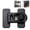 Black, variant on Child Safety Cabinet Lock with 180 Degree Rotation, Dual-Lock Baby Proofing Latches for Drawers and Cupboards, Drill-Free Adhesive Lock, 3 inch