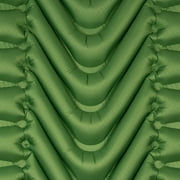 Klymit Static V Long Sleeping Pad, Inflatable Lightweight Camping Air Mattress for Backpacking, Hiking & Outdoor Comfort, Green
