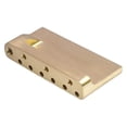 thumbnail image 2 of Almencla Guitar Bridge Tremolo Block Tremolo Bridge Easy to Use Heavy Duty ST Electric Guitar Bridge Base Single Tremolo Guitar Bridge, 2 of 8