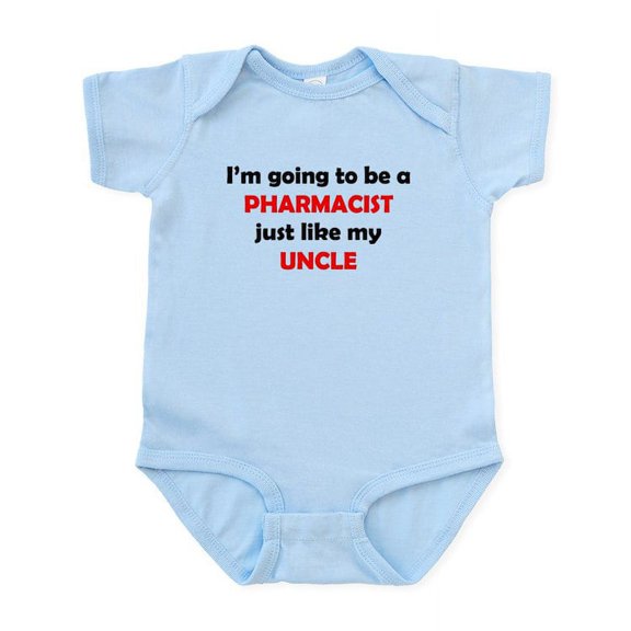 CafePress - Pharmacist Like My Uncle Body Suit - Baby Light Bodysuit, Size Newborn - 24 Months