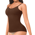 thumbnail image 3 of Women's Shapewear Cami Tummy Control Compression Tank Tops Adjustable Straps Body Shaper Camisoles, 3 of 7