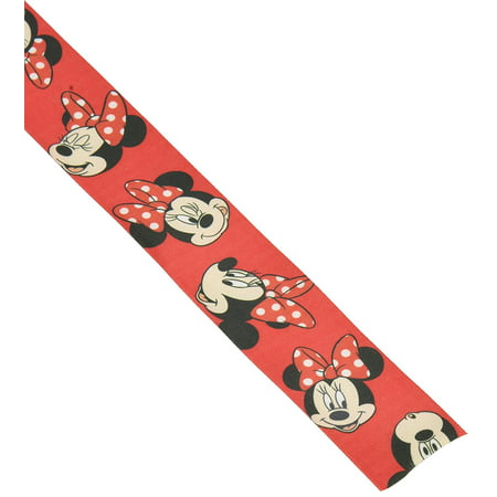 Offray Minnie Mouse Craft Ribbon, 1 1/2-Inch by 9-Feet, Red Heads