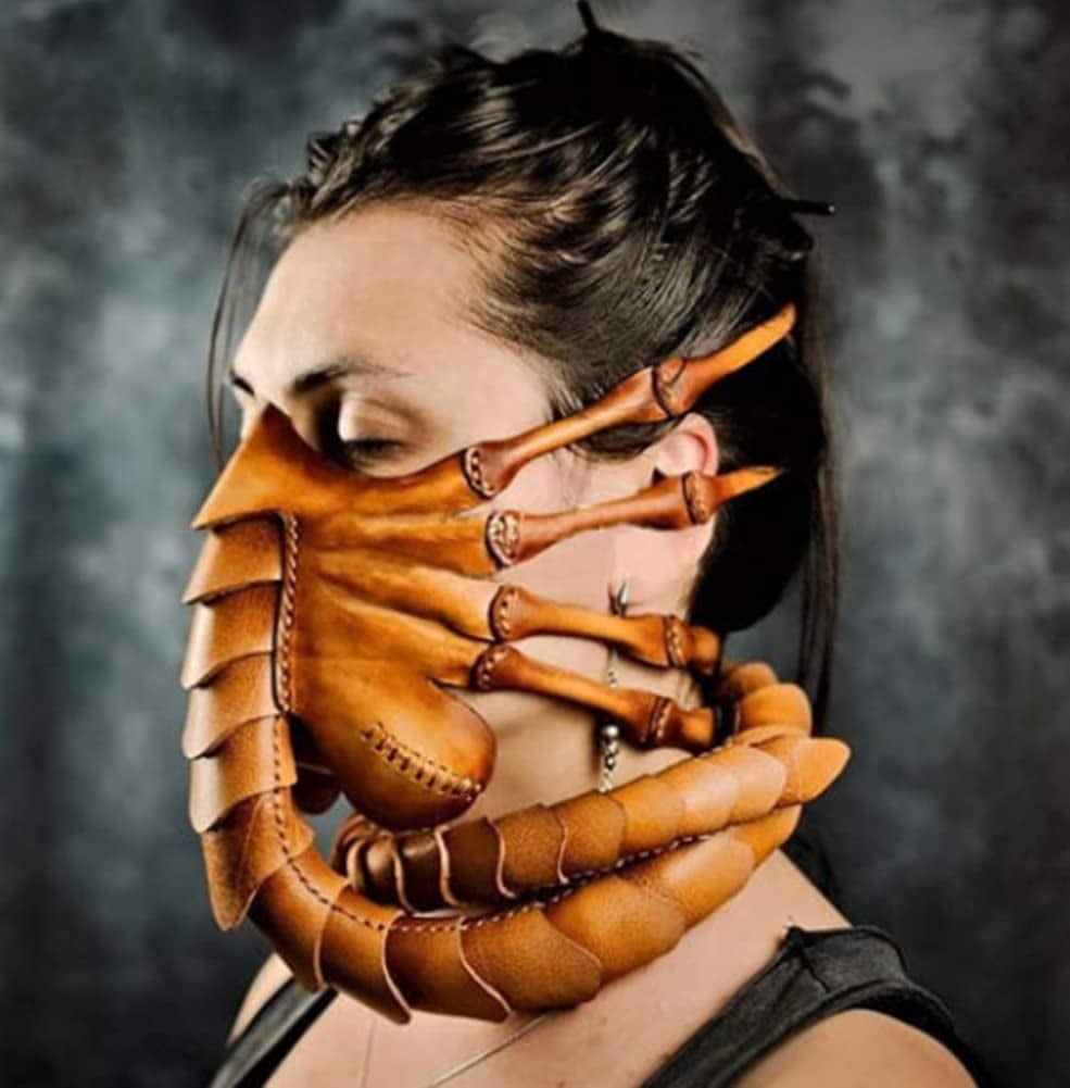 Exaggerated Masquerade Mask Scorpion Bug Indie Latex Headgear - Walmart.com