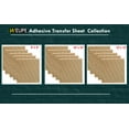 thumbnail image 6 of WEUPE Adhesive Transfer Tape, Double Sided Transfer Sheet, 10" x 10" 468MP (5-Pack), 6 of 7