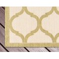 thumbnail image 5 of Unique Loom Outdoor Trellis Collection Area Rug - Moroccan (7' 1" x 10' Rectangle Beige and Olive/Beige), 5 of 6