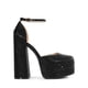 thumbnail image 2 of Zapatos DREAM PAIRS Aurelia Tacones Plataforma con Tacón Bloque 14 cm, 2 of 6