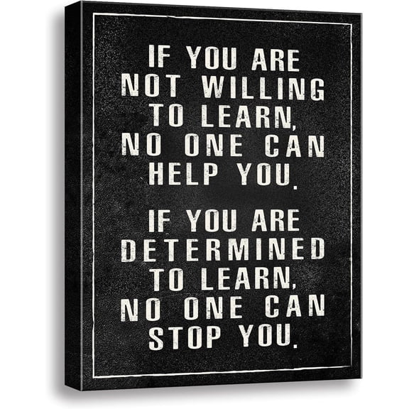 Inspirational wall art,Motivational Wall Art, Office Wall Art & Decor Motivational poster, Positive Quotes Wall Decor , Encouragement Gifts ,Positive Sayings for Wall Decor , Entrepreneur Wall