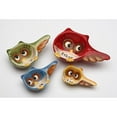 thumbnail image 2 of Ceramic Owl Measuring Spoons Set of 4 Home, 2 of 3