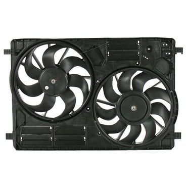 Agility Auto Parts 6010311 Dual Radiator and Condenser Fan Assembly for Ford, Lincoln Specific Models